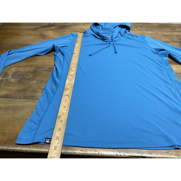 Pelagic Exo Tech Solid Performance Fishing Hoodie Gray Size L - Picture 11 of 14